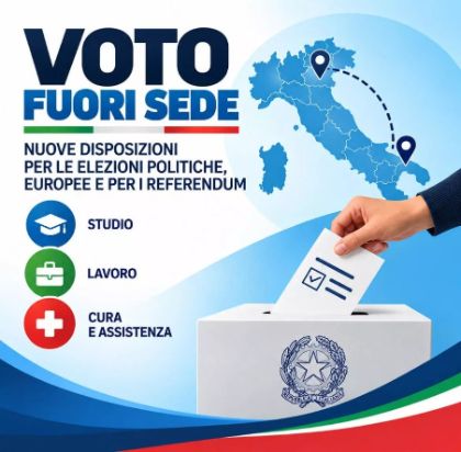 Voto degli elettori fuori sede ai sensi della Legge n. 180/2026