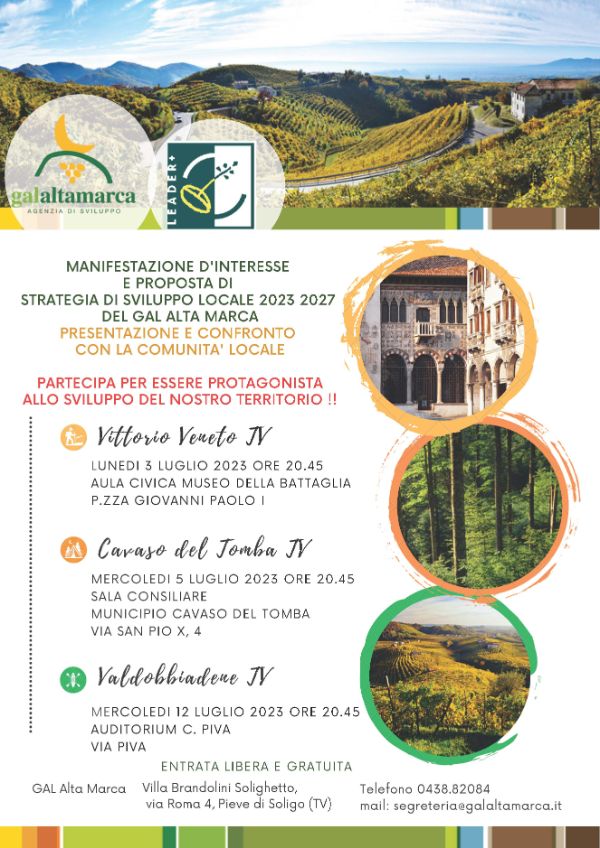 LOCANDINA TRE INCONTRI GAL